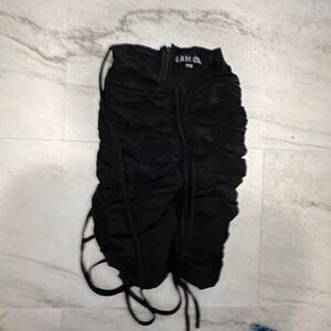 I am gia black halo skirt xxs